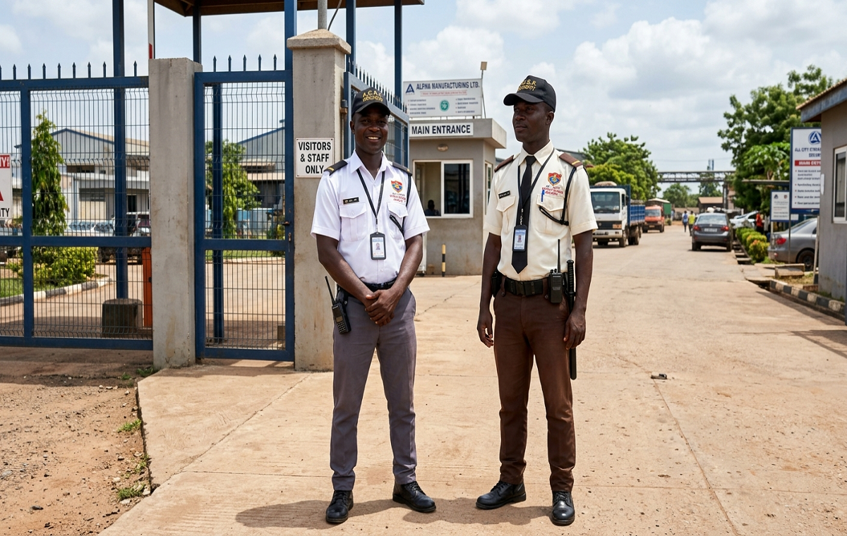 Manned guarding